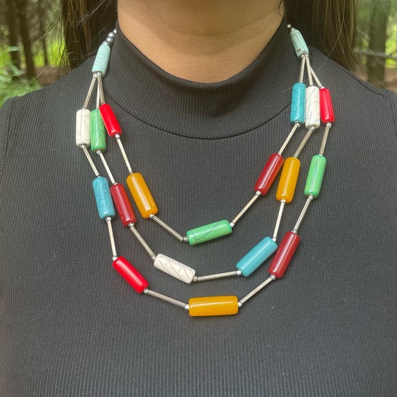 The Multicoloured Necklace - Picture 1 of 2